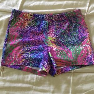 Danskin Now Gymnastics Shorts LG 10-12